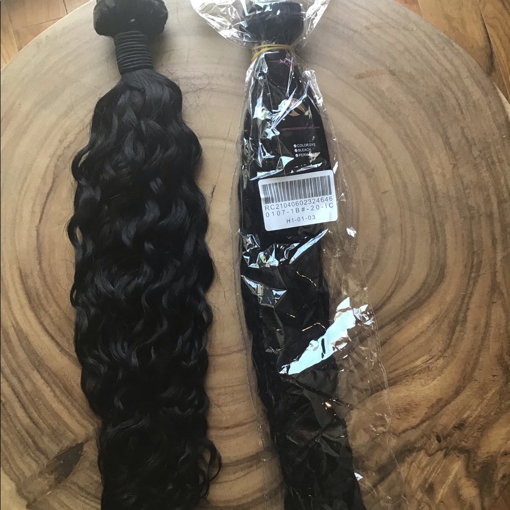 20” Brazilian Curly virgin human hair